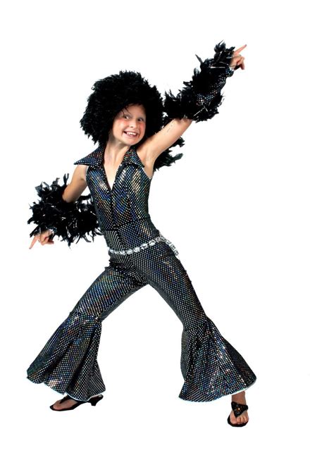 Girls 70s Disco Boogie Costume - 1980s Costumes