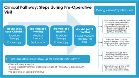 Clinical pathway: steps during preoperative visit. (FESS = functional... | Download Scientific ...