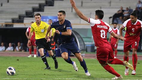 Cristiano Ronaldo receives huge welcome from fans in Iran ahead of ACL ...