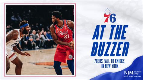 76ers Fall to Knicks in New York | At The Buzzer | NBA.com