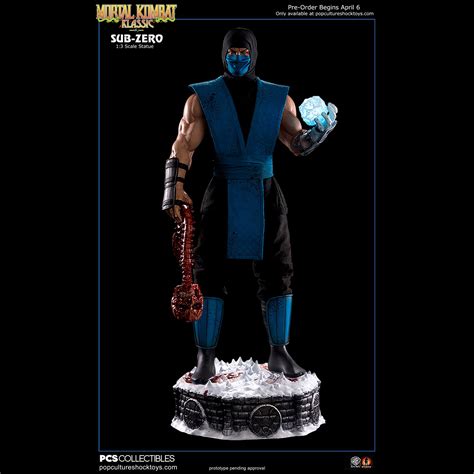 Mortal Kombat Klassic Sub-Zero Statue - GeekAlerts