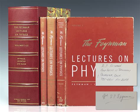 The Feynman Lectures On Physics. by Feynman, Richard P.; Robert P. Leighton; Matthew Sands ...