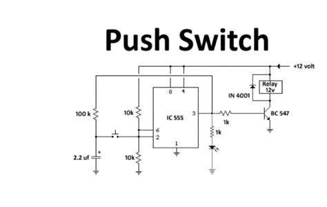 Push Switch Circuit Eth Circuits And Projects | Free Hot Nude Porn Pic ...