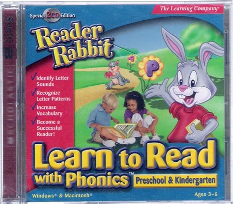 Reader Rabbit Learn to Read with Phonics Preschool & Kindergarten: Amazon.ca: Software