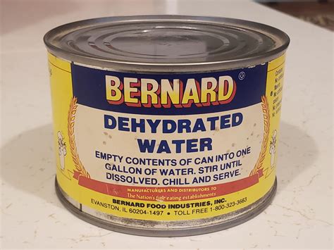 Old can of dehydrated water. : r/pics