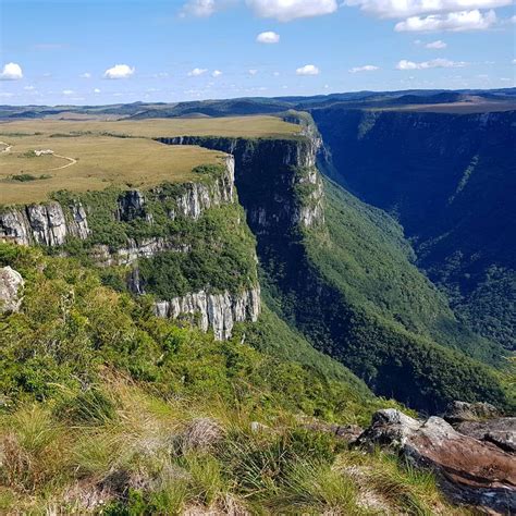 Canyon Fortaleza (Fortress Canyon) Parque Nacional de Aparados da Serra Brazil #aparadosdaserra ...