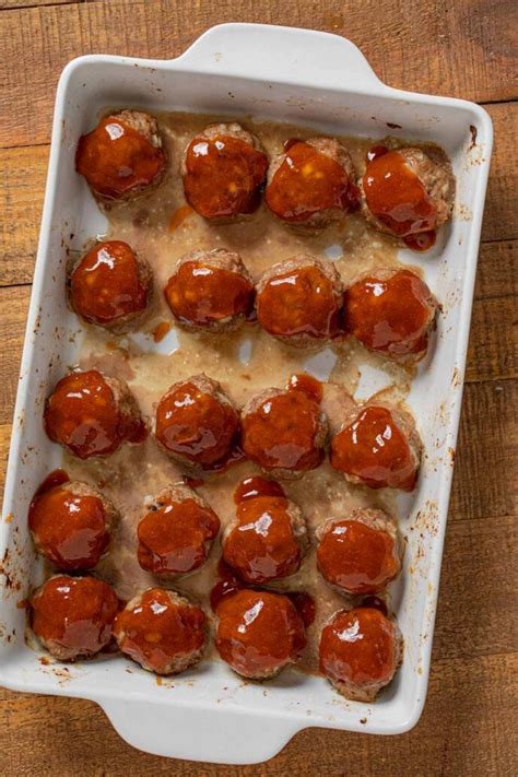 Easy Meatloaf Meatballs Recipe - Dinner, then Dessert