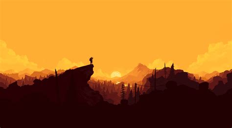 Firewatch Sunset Wallpapers - Wallpaper Cave