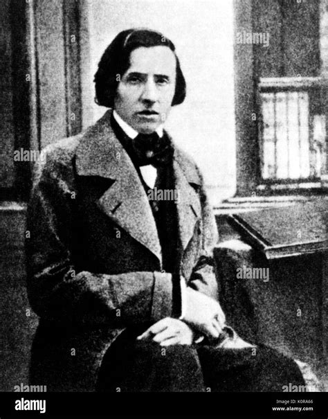 Frederic Chopin - Daguerreotype of Polish composer, 1849. 1 March Stock ...