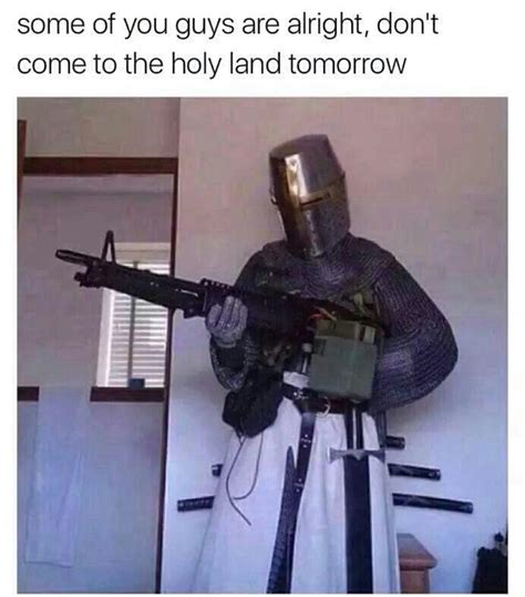 Knights Templar preparing for the Siege of Acre. Colorized. : r/HistoryMemes