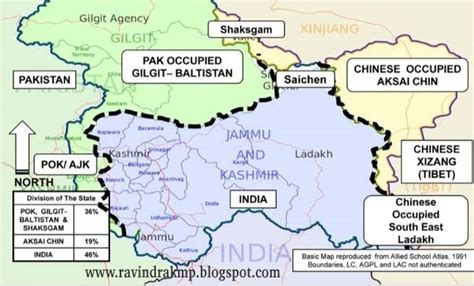 LAC और LOC क्या है (What is Line of Actual Control and Line of Control ...