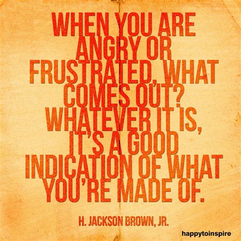 Happy To Inspire: Quote of the Day: When you are Angry