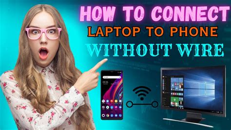 How to connect laptop to Phone without wire | Connect Laptop to Phone ...