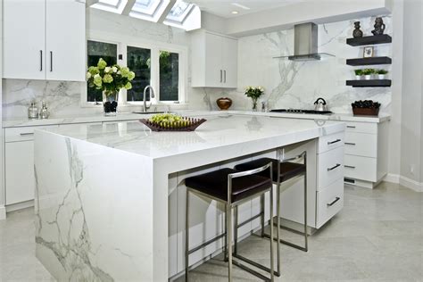 Calacatta Porcelain Countertops - Euro Stone Craft