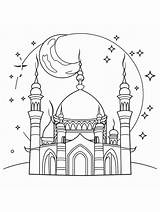 Beautiful Mosque coloring Page  Download Print Or Color Online For Free sketch template