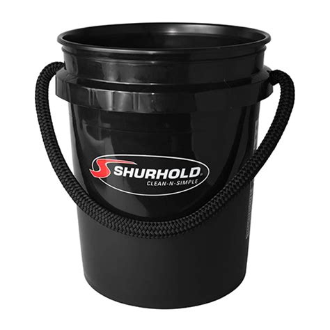 Rope Handle Bucket | 5 Gallon, Black Sale - Generation Pilot