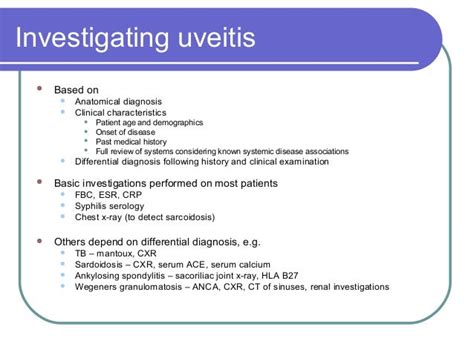 Uveitis