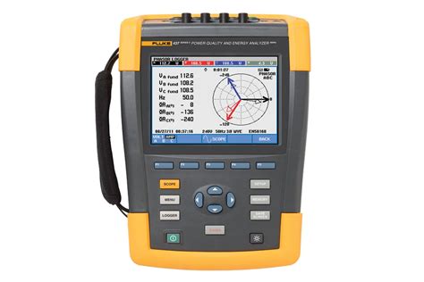 Fluke 437 Series II 400 Hz Power Quality Monitor and Energy Analyzer ...