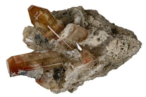 1" Lustrous Topaz Crystal Cluster - Guanajuato, Mexico (#172891) For Sale - FossilEra.com