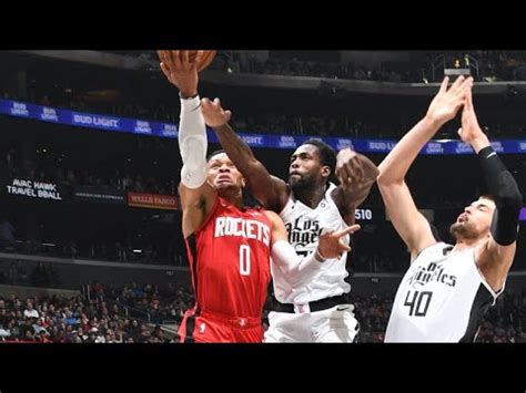 Houston Rockets vs LA Clippers - Full Game Highlights December 19, 2019 ...