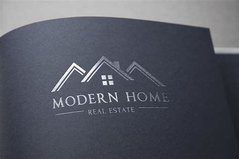 Modern Home Logo | Home logo, Modern house, Modern