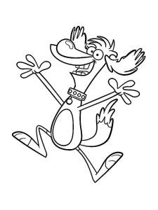 Nature Cat coloring pages