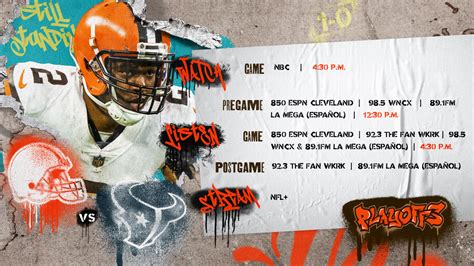 Cleveland Browns vs. Houston Texans: How to Watch, Listen and Live Stream