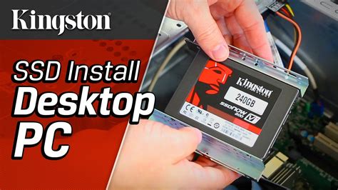 Installing a SSD in a Desktop PC - YouTube