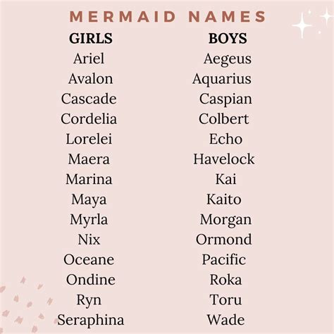 100+ Mythical Mermaid Names For Your Baby - The Mummy Bubble