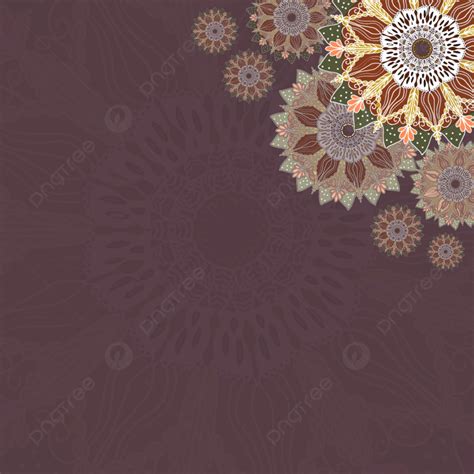 Mandala Frame Motif Batik Jawa Background, Mandala, Batik, Flower Batik Background Image And ...