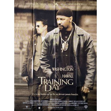 TRAINING DAY French Movie Poster - 47x63 in. - 2001