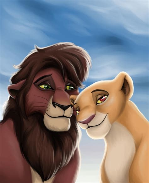 Kovu and Kiara favourites by MCsaurus on DeviantArt