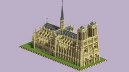 Minecraft Cathedral Schematic