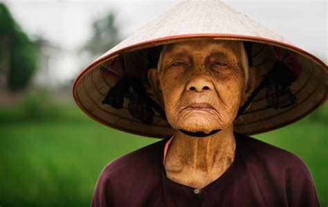 Rice Farmer In Small Vietnamese Village | Bored Panda