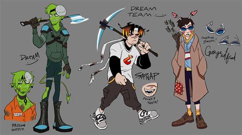 dream team character design line up 🤙 | Scrolller