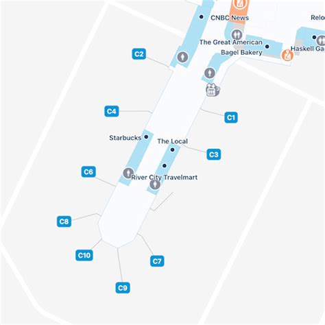 Jacksonville Airport Map | JAX Terminal Guide