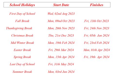 Marion County School Holiday Calendar 2023-2024 - My School District ...