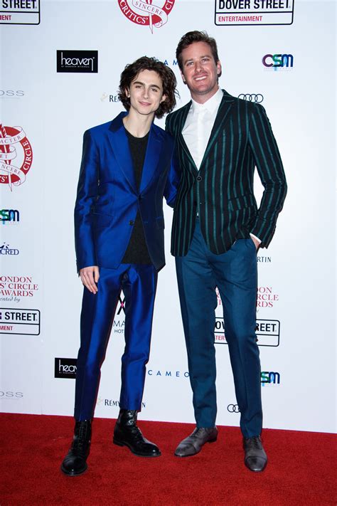 Timothée Chalamet and Armie Hammer Pose for Prom at the London Film ...