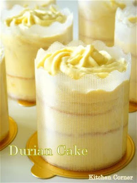 Kitchen Corner: Durian Cake