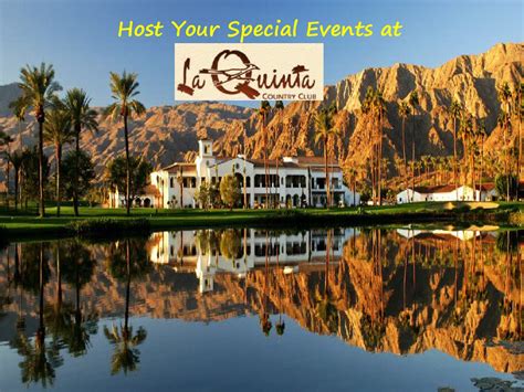 Host Your Special Events at LA Quinta Palm Desert Country Club by ...