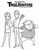 Troll Hunters Coloring Pages  Learny Kids sketch template