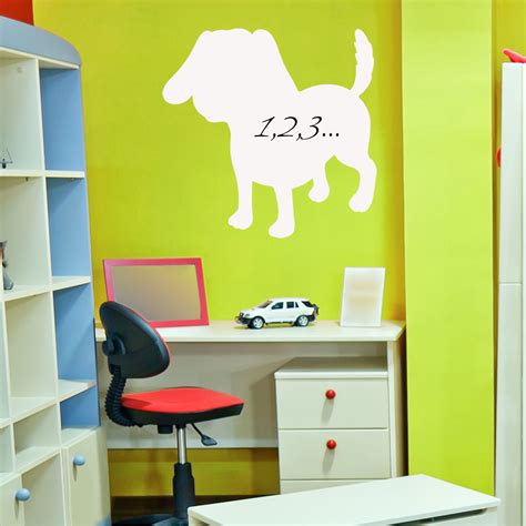 Wallstickers folies : Dog Whiteboard Wall Stickers