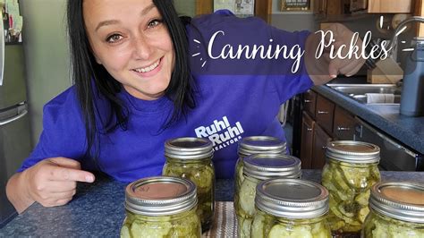 Canning Pickles! - YouTube
