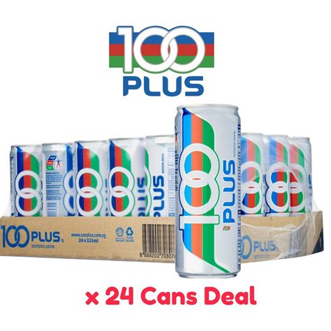 100 Plus Isotonic Drink 24 x 325ml Cans | Shopee Malaysia