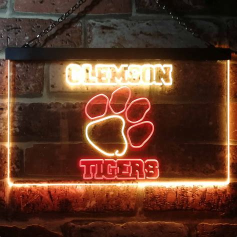 Clemson Tigers Logo LED Neon Sign - neon sign - LED sign - shop - What's your sign?