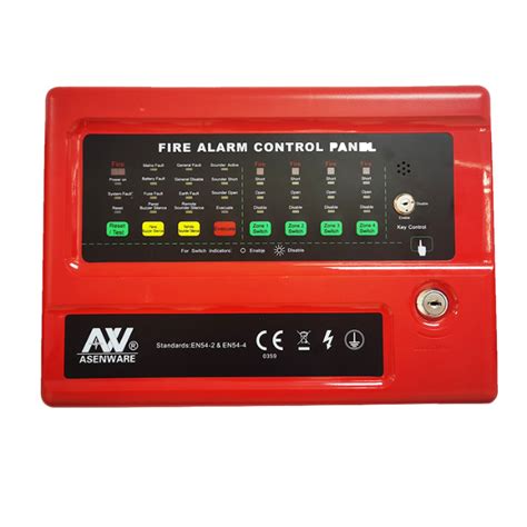 4 Zones Conventional Fire Alarm Control Panel with 2 Wire - Fire Alarms and Fire Alarm Control Panel