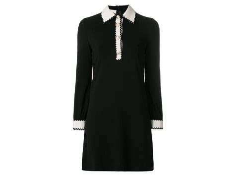 Gucci Black contrast trim dress - Dresses 4 Hire