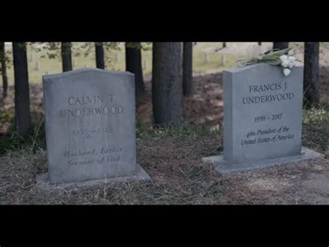 How Frank Underwood died on House of Cards - YouTube