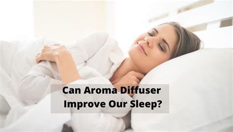 Can Aroma Diffuser Improve Our Sleep | Atmocare