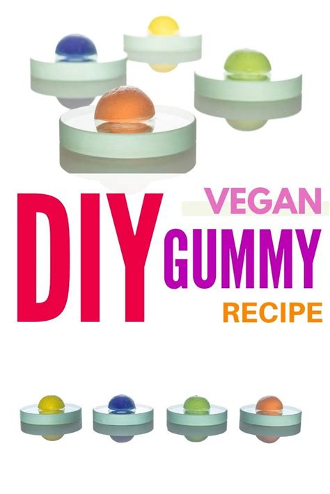 Yummy Vegan Gummy | Recipe | Gummies recipe, Pectin recipes, Bear recipes